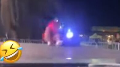 Watch As Macky 2 Fell From The Stage