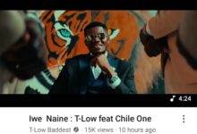 T Low Ft Chile One - Iwe Naine (Music Video)