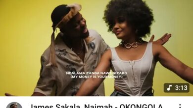 James Sakala And Naimah - Okongola (Music video)